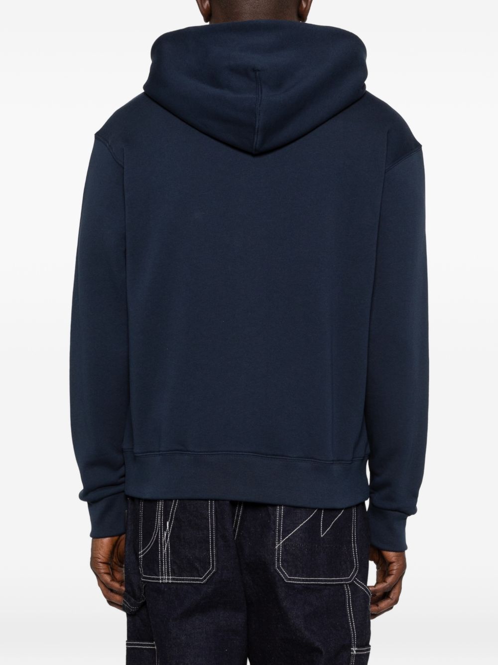 Navy Zip-Up Hoodie