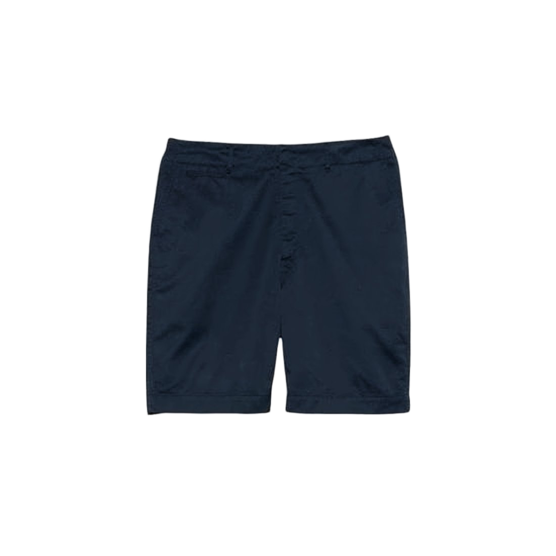 Dark Navy Minimalist Shorts with Classic Waistband