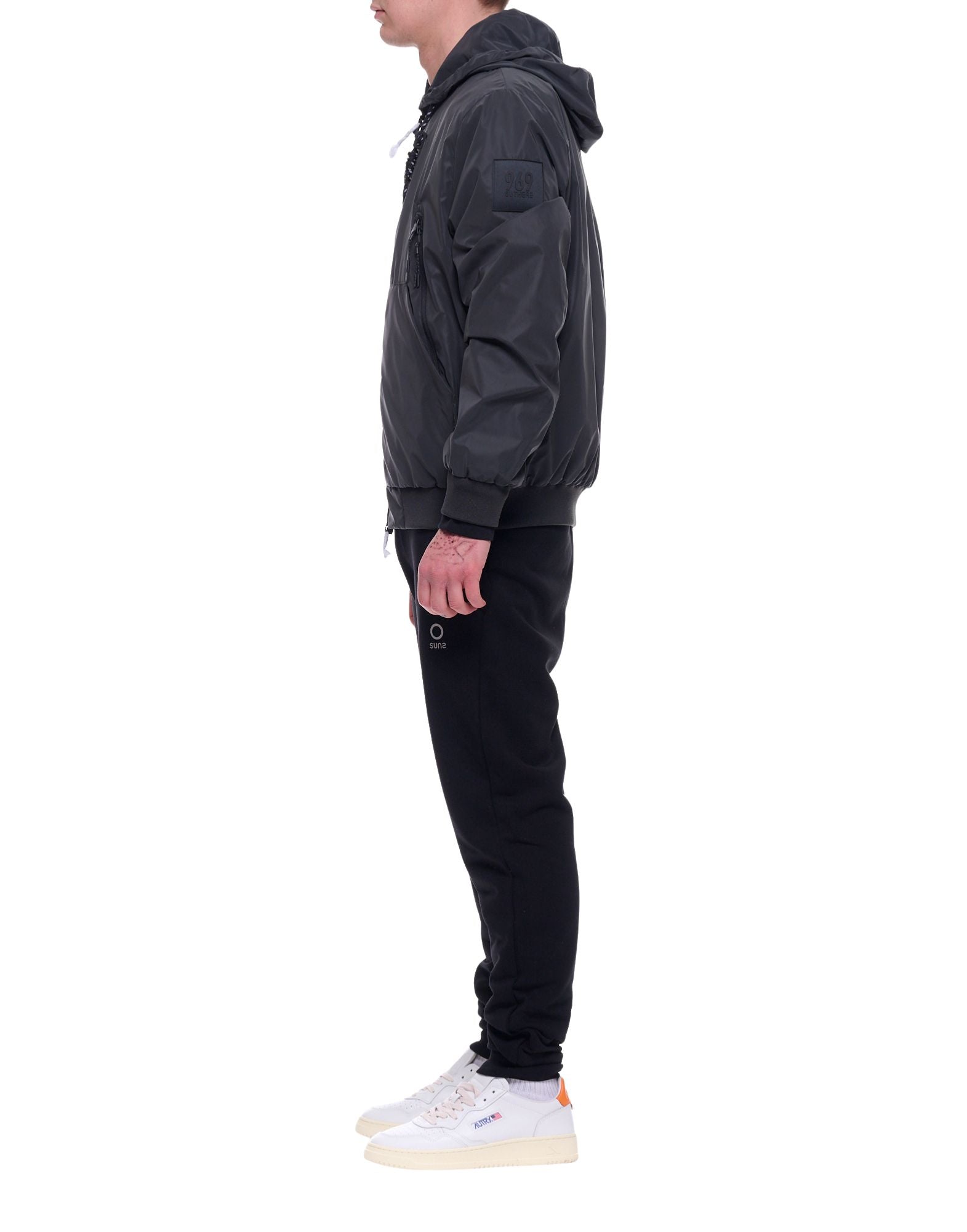 Hooded Polyester Performance Zip Jacket