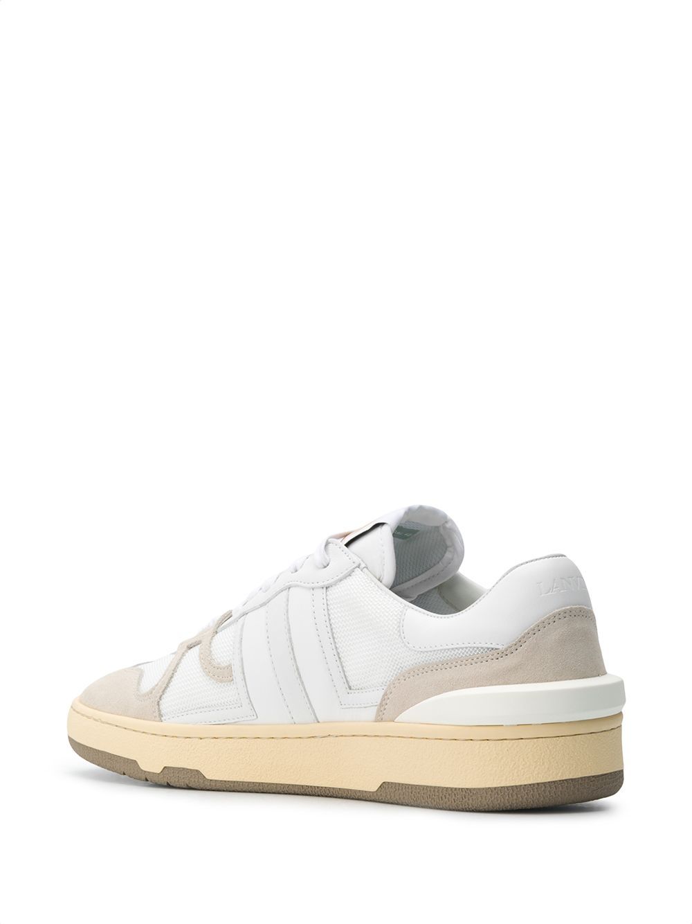 Low-Top Sneakers with Lace-Up Fastening