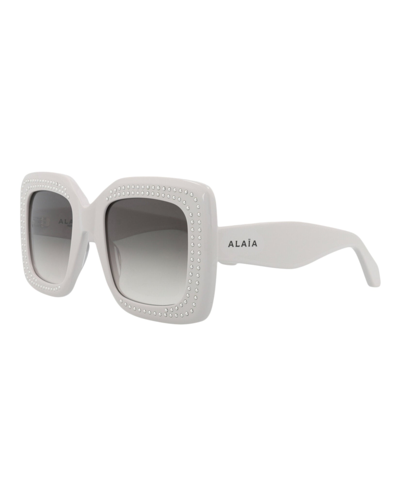 Square-Frame Recycled Acetate Sunglasses