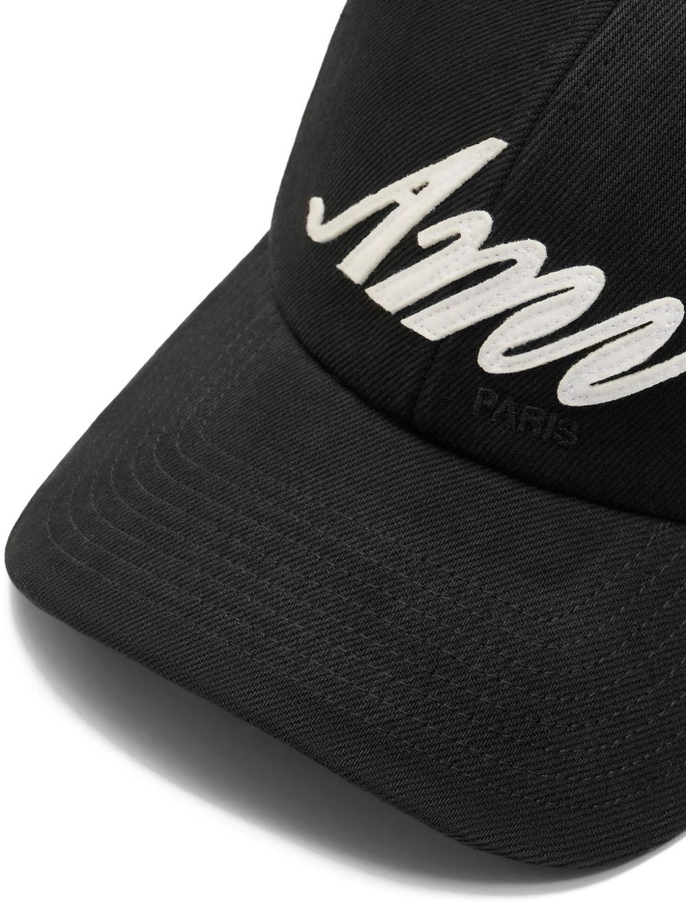 Felt Baseball Cap with Signature Embroidery
