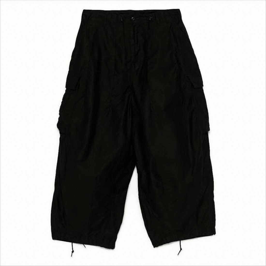 Loose Straight-Leg Pants with Cargo Pockets