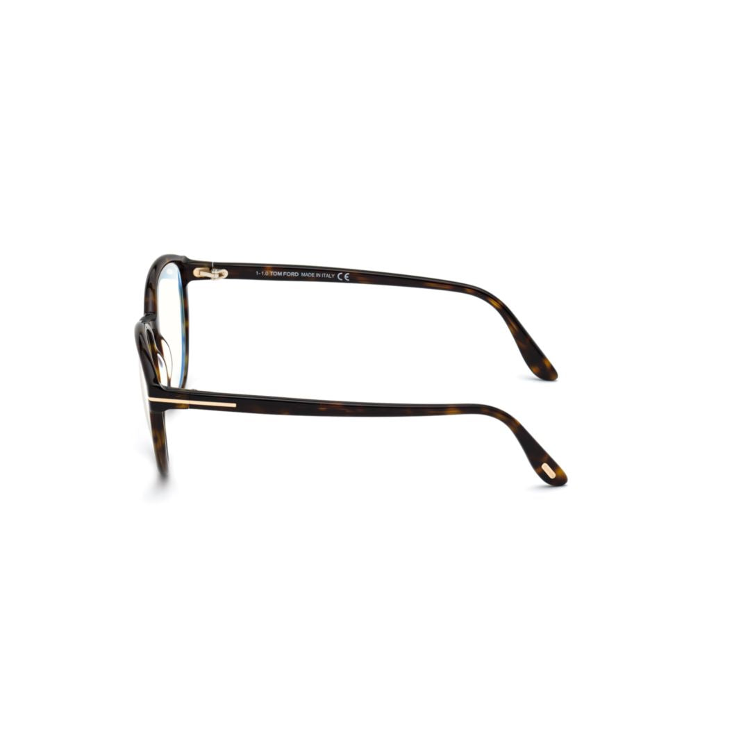 Ft5706-B 55052 Classic Round Tortoiseshell Sunglasses