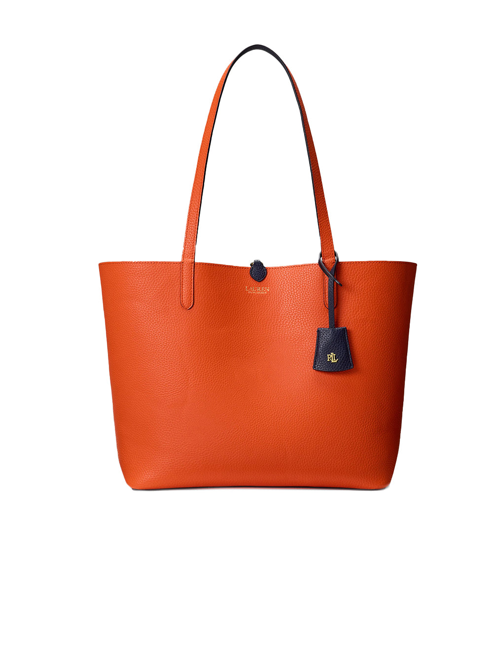 Rvrsble Medium Tote Faux Pebble Grain Bag – Blue