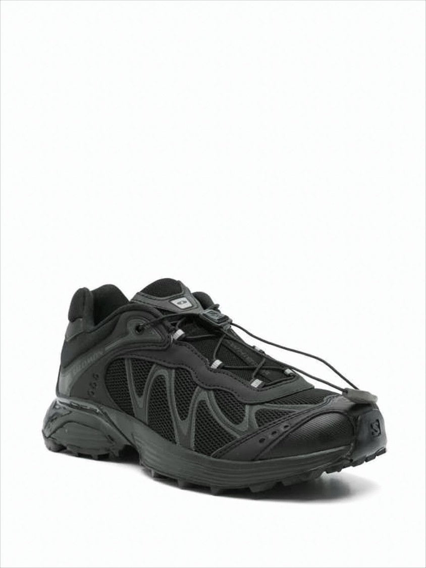 Breathable Mesh Sneakers With Quick-Lace System