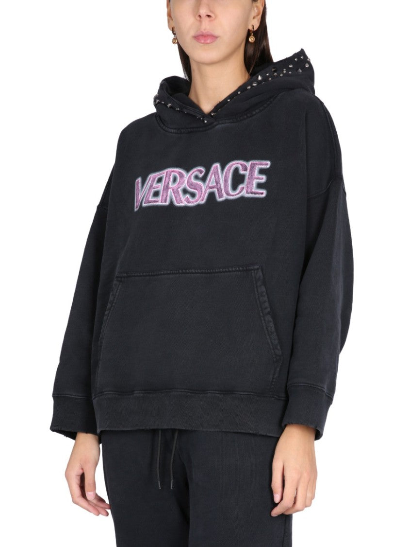 Sweatshirt With Studs