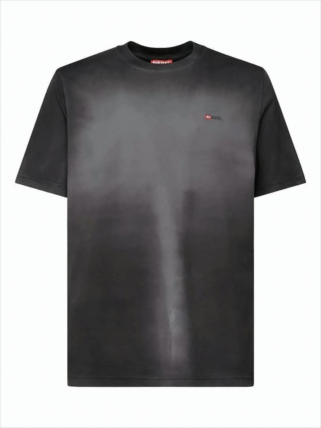 Gradient Effect T-shirt with Discreet Logo Detail