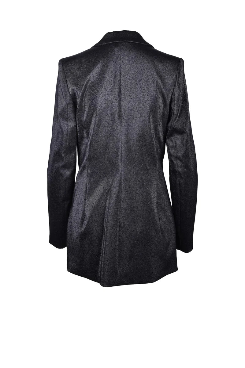 Black Stretch Blazer Jacket