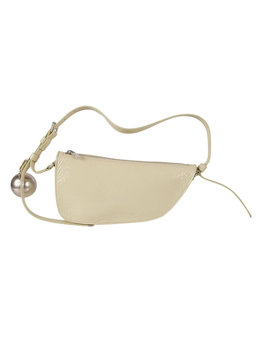 Curved Silhouette Lamb Leather Bag
