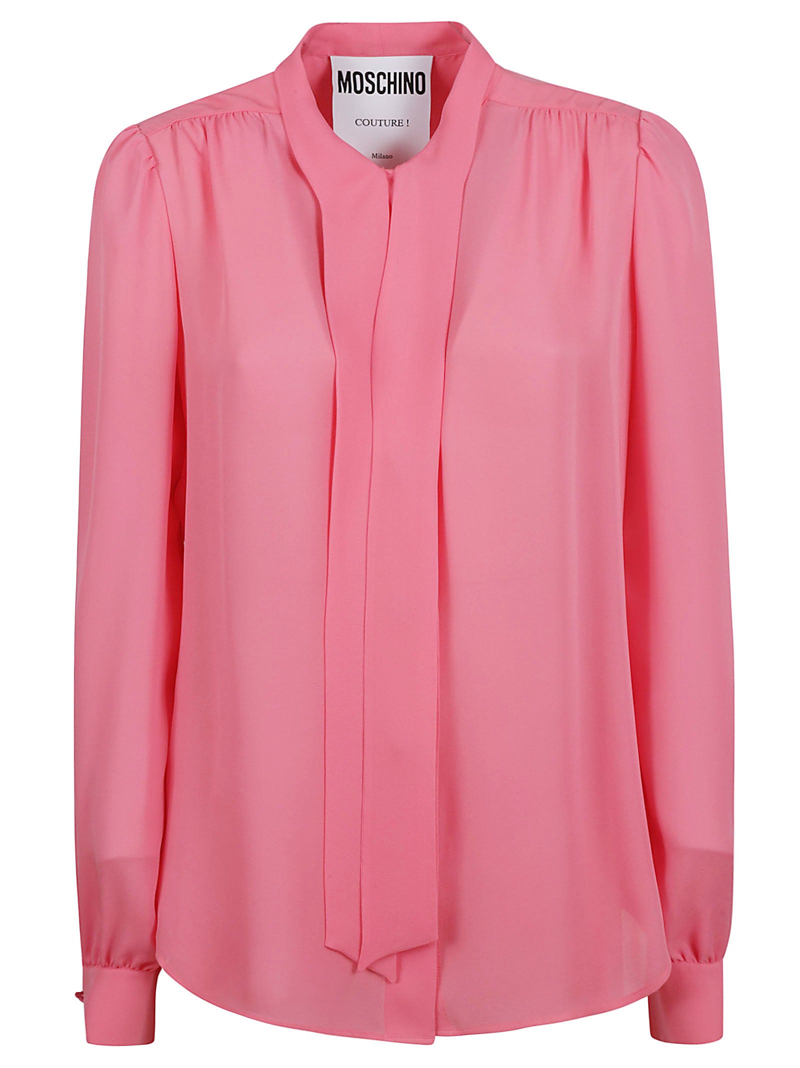 Fitted Fuchsia Shirt with Classic Collar