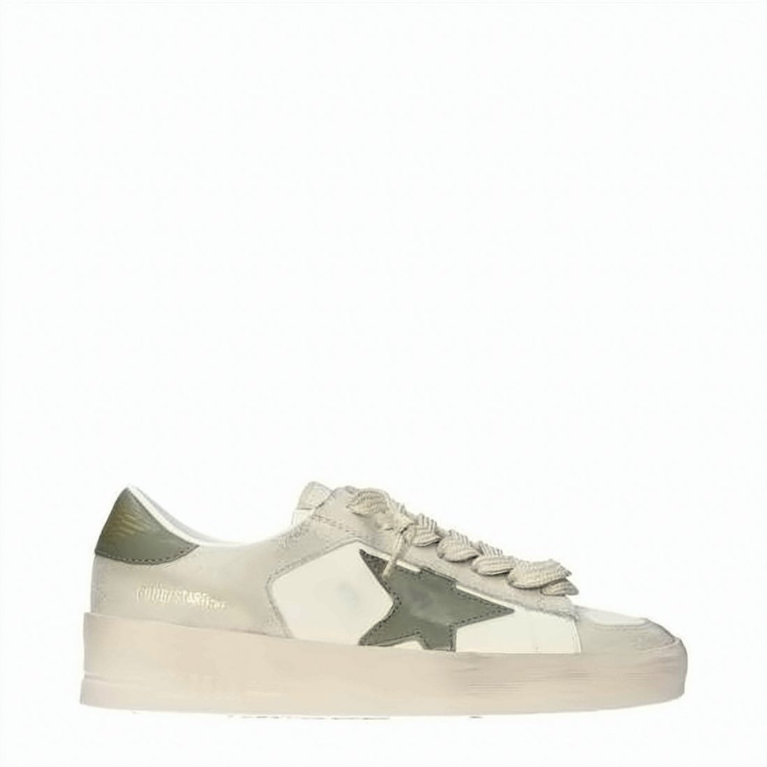 Distressed Leather and Suede Low-Top Sneakers