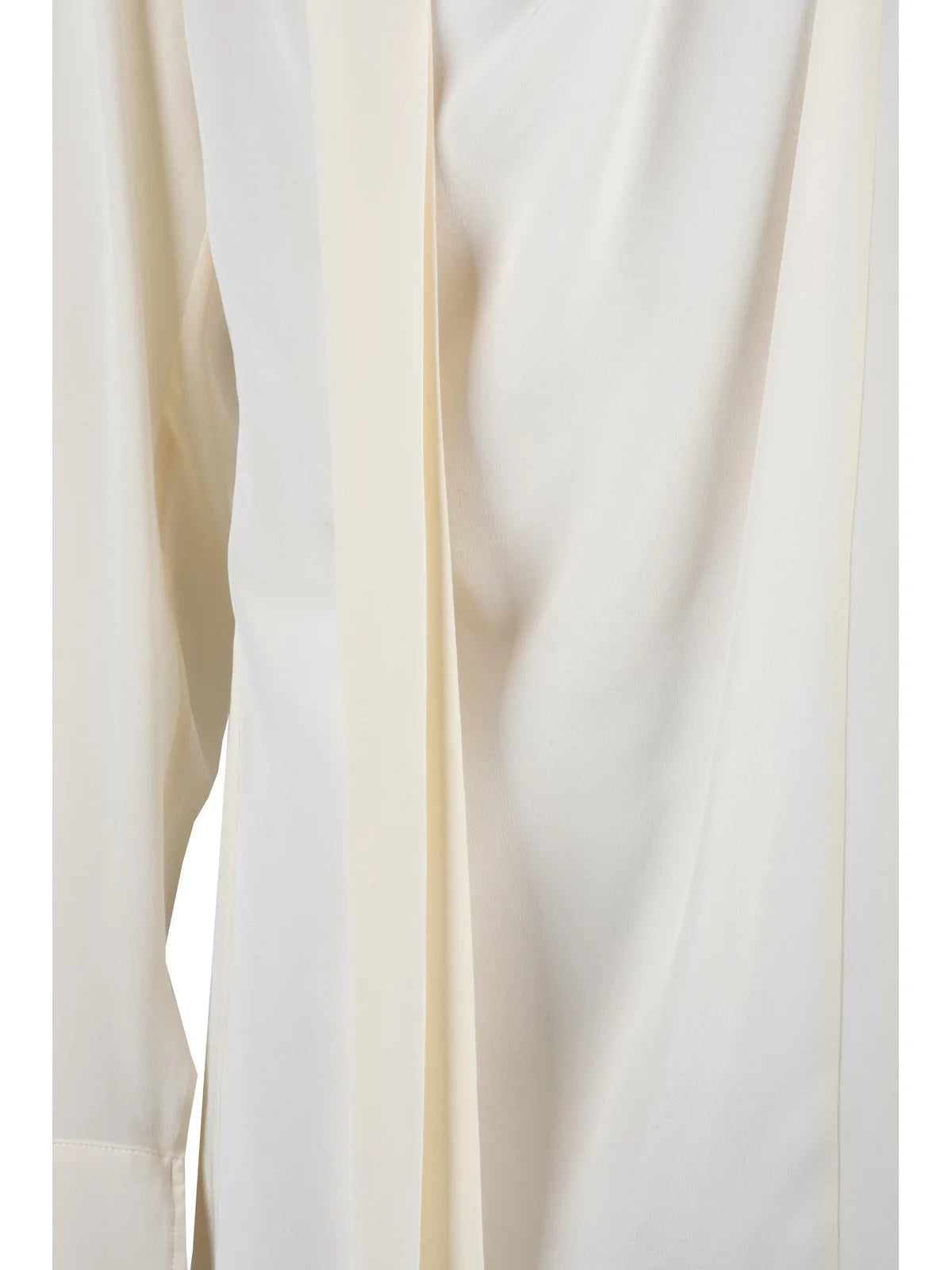 White Silk Women Blouse