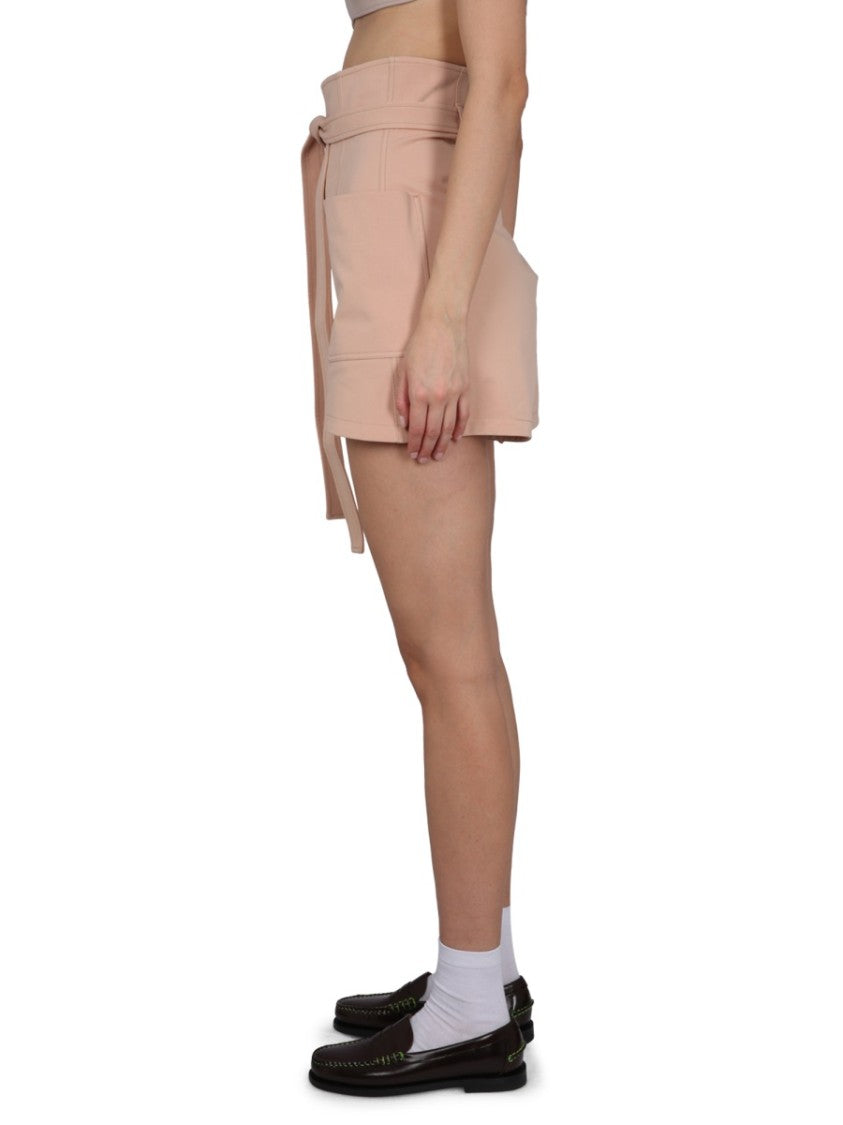 High-Waisted Tailored Shorts