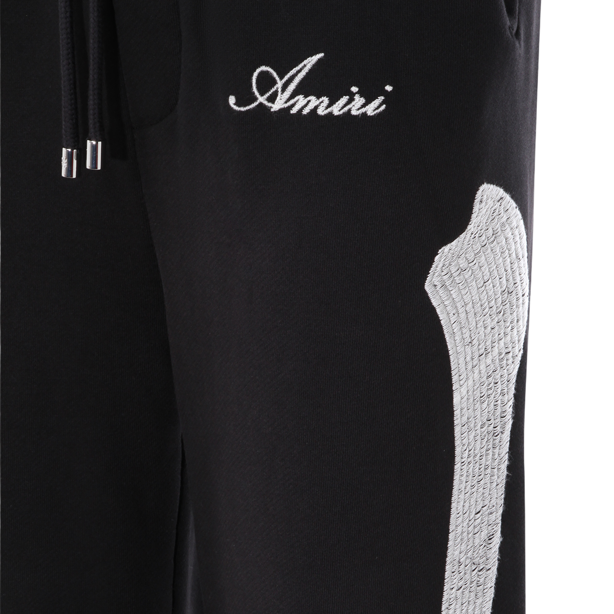 Relaxed Fit Black Trousers