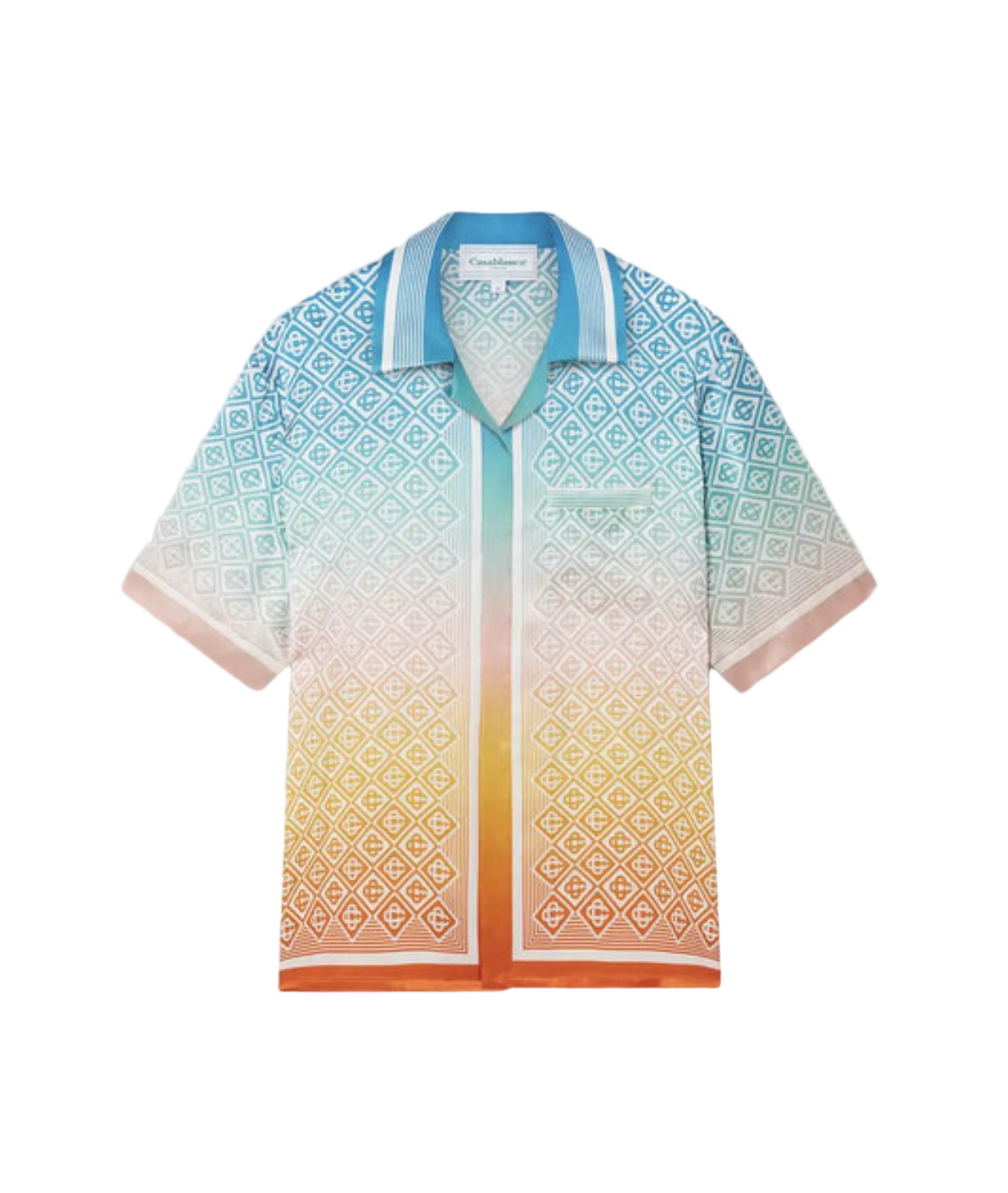 Gradient Blue and Orange Geometric Matching Set