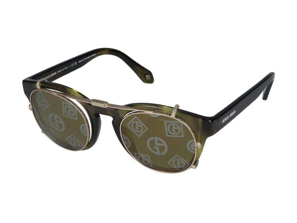 Sunglasses Giorgio Armani 0AR8190U 59871W Striato Verde 48/22/145