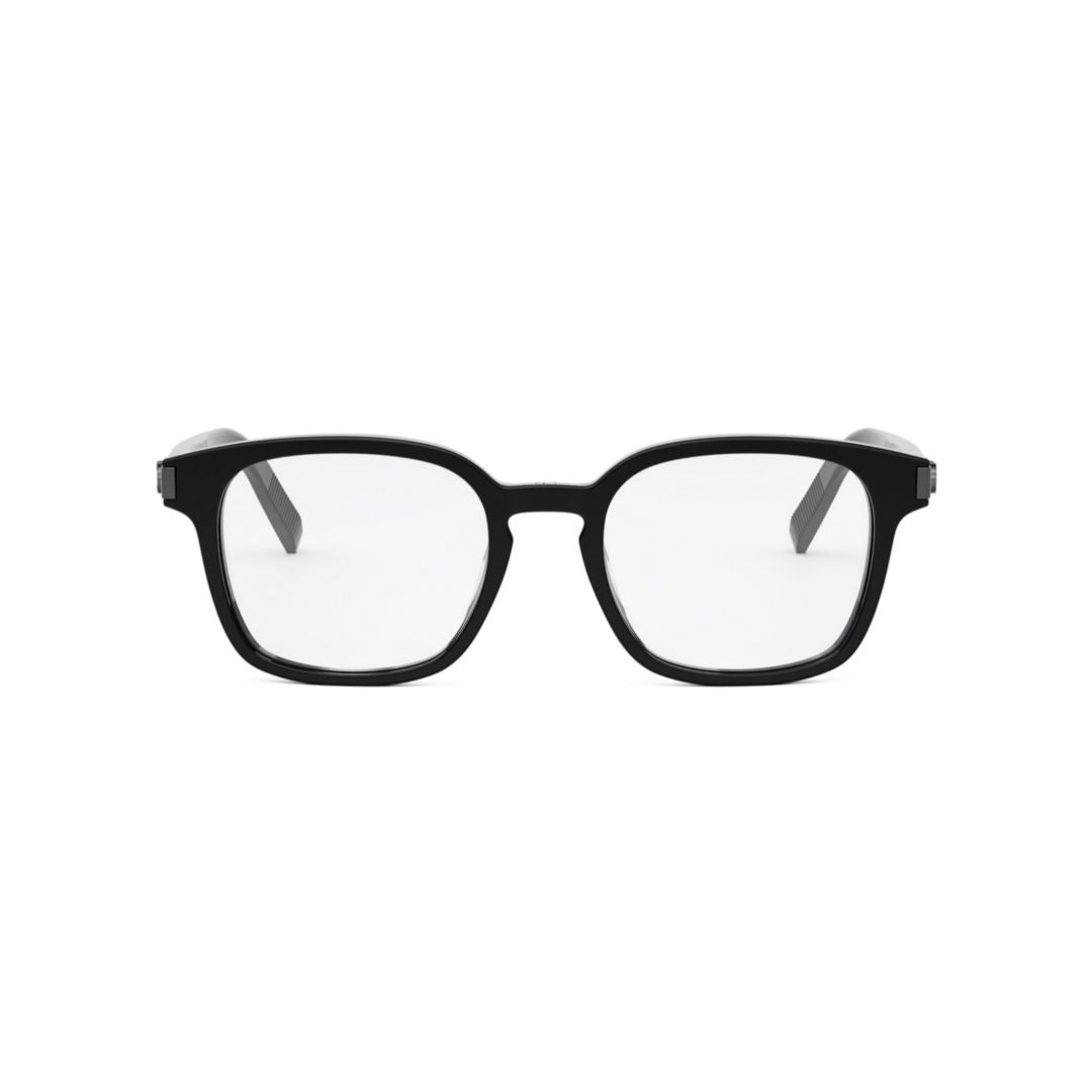 Cd Icono S4i Rectangular Black Frame Eyeglasses
