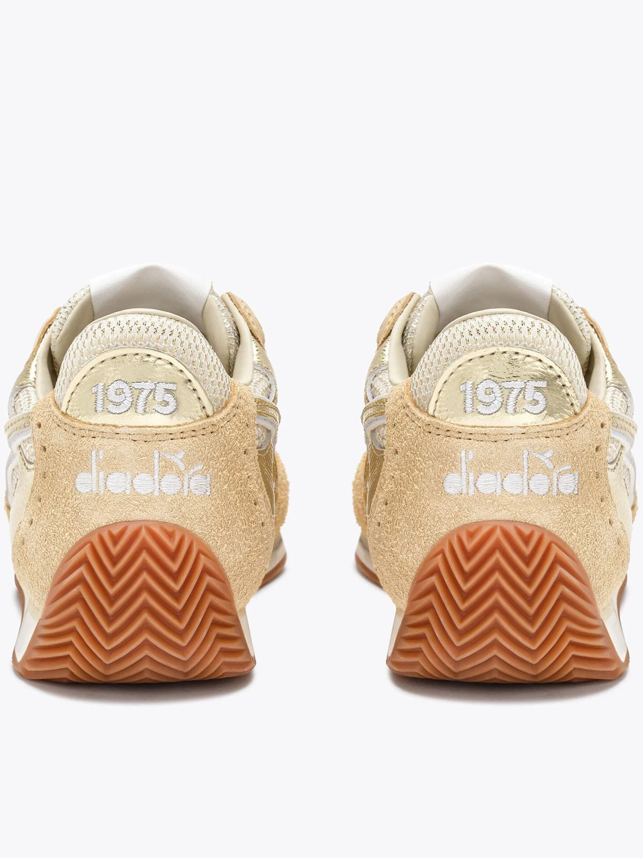 Equipe Revenge Iride Gold Suede Sneakers