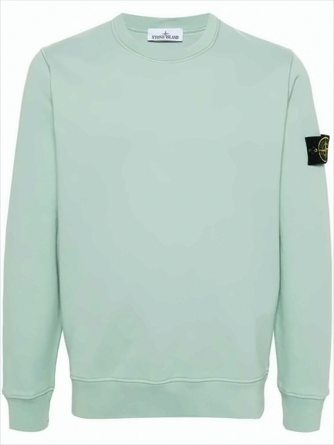 Crewneck Sweatshirt with Distinctive Compass Patch