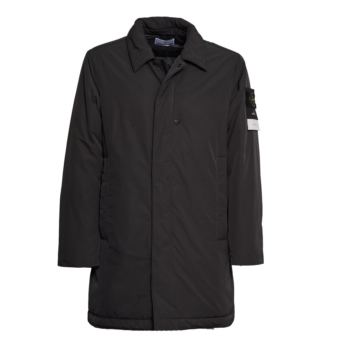 Lead Grey Micro Twill Insulated Coat