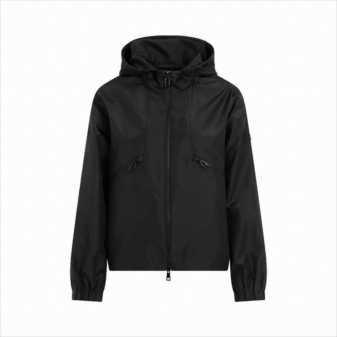 Matte Finish Black Padded Jacket