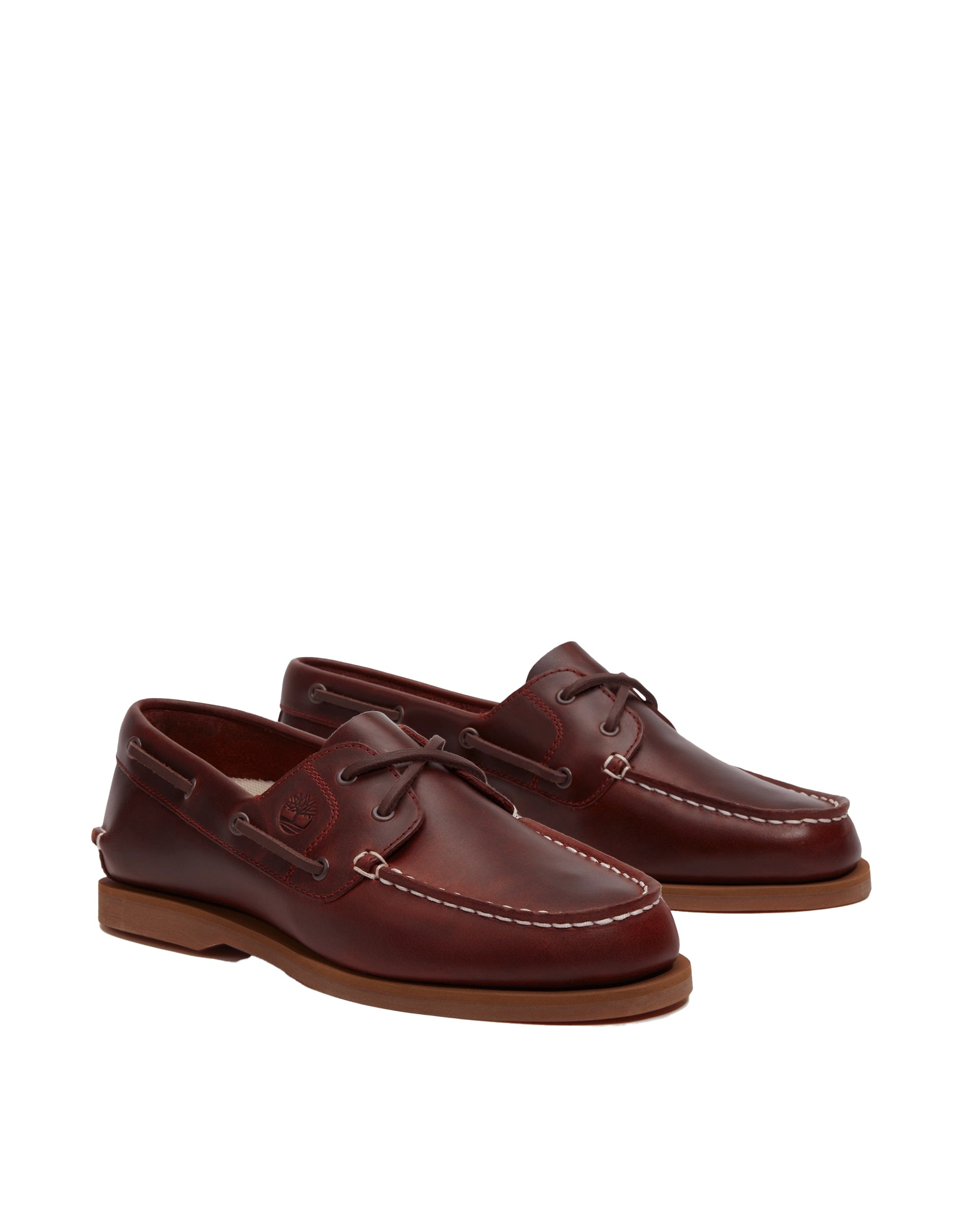 Classic Boat Shoe in Burgundy Full Grain