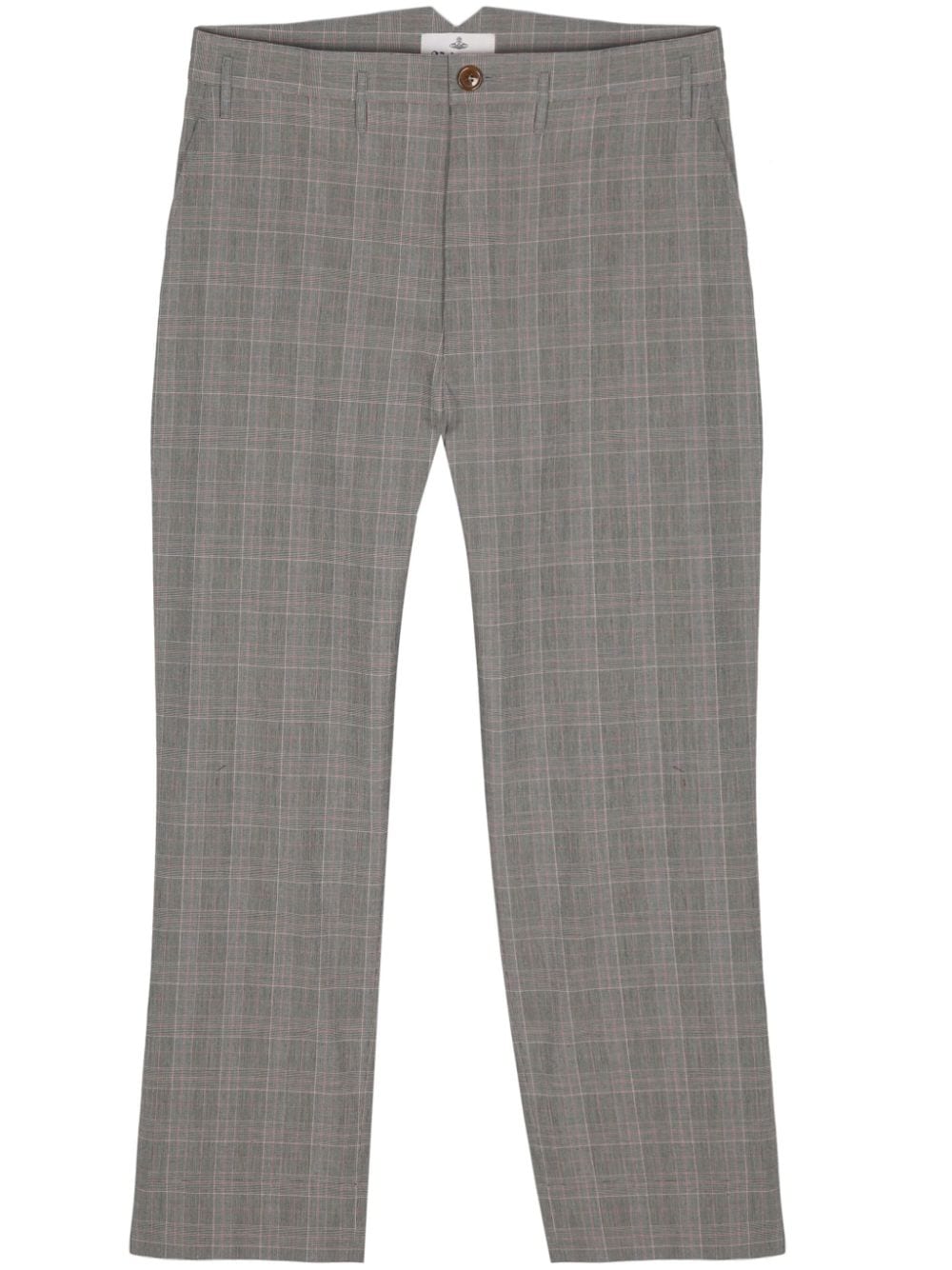 High-Waisted Cropped Trousers