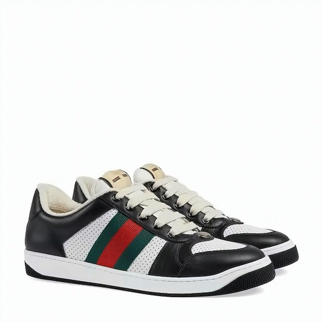 Low-Top Sneakers with Iconic Webbing