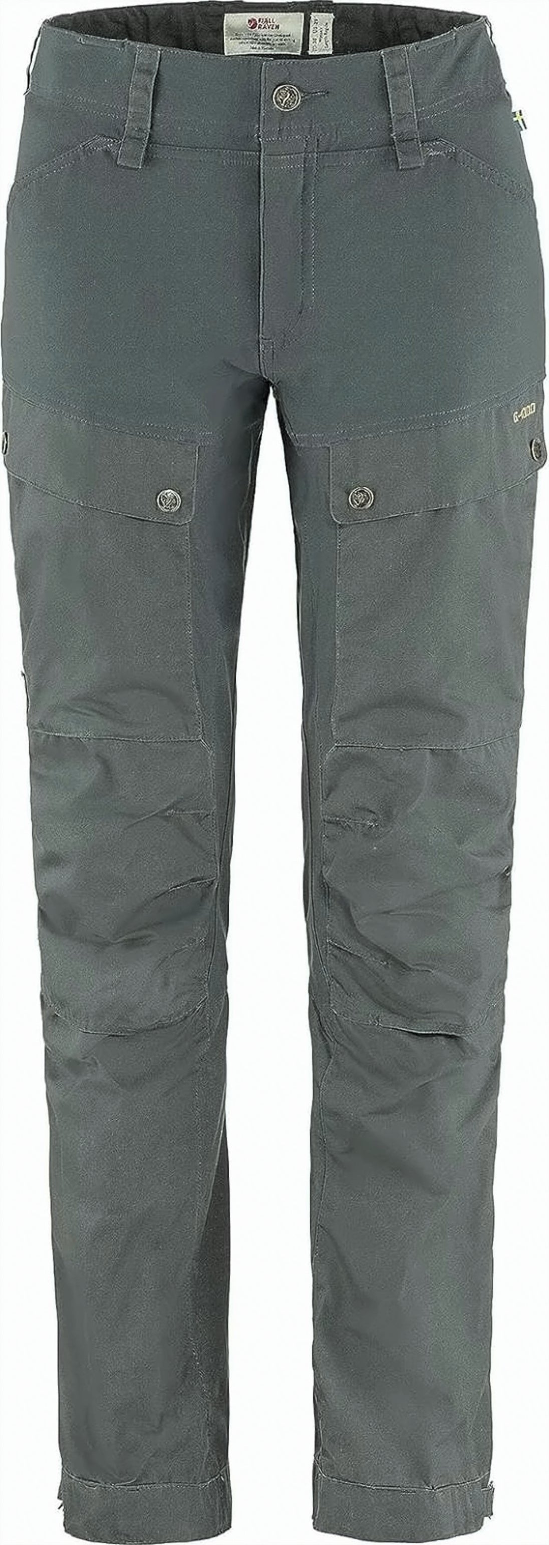 Straight Pants With Textured Surface