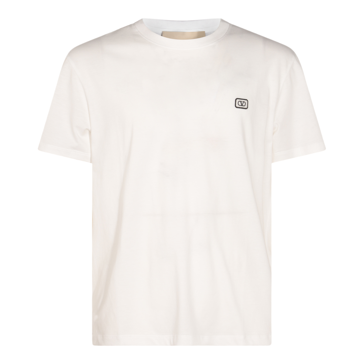 Crew Neck T-Shirt with Subtle Logo Detail