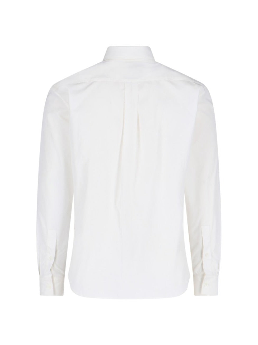 Ekd' Logo Embroidered Shirt – White