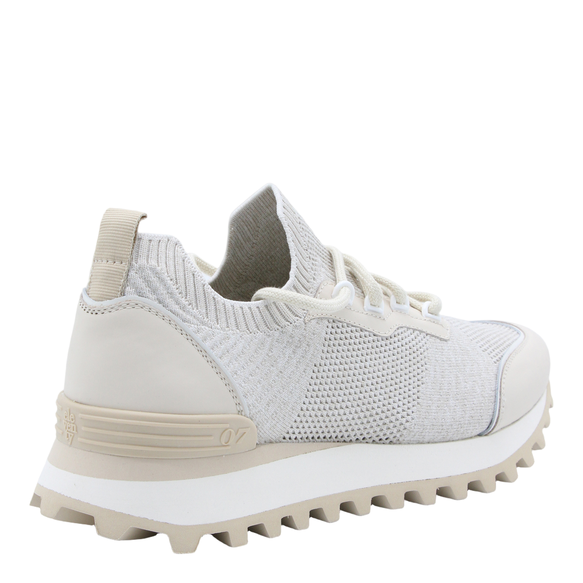 Sand-toned Sneakers with Refined Detailing