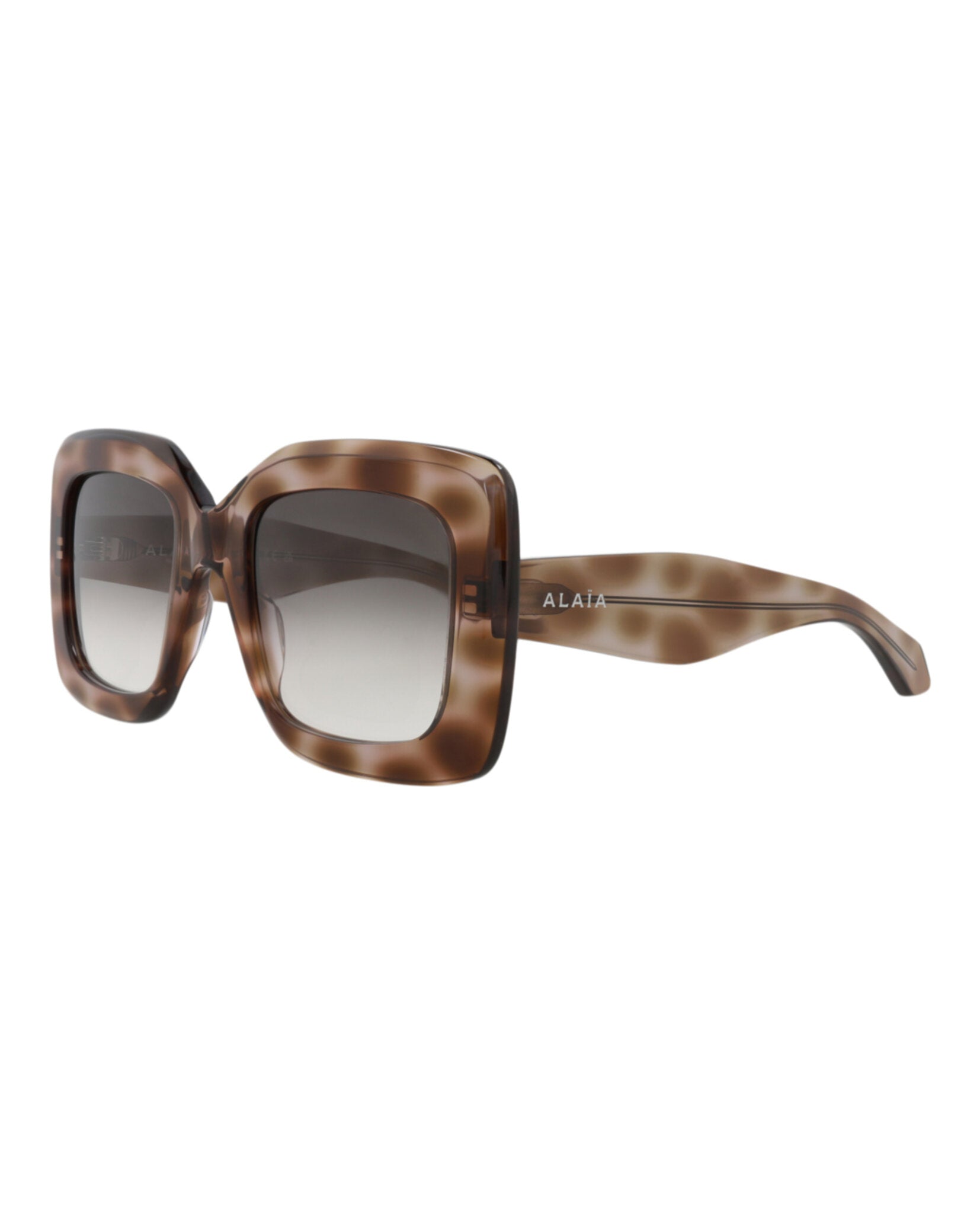 Square-Frame Recycled Acetate Sunglasses
