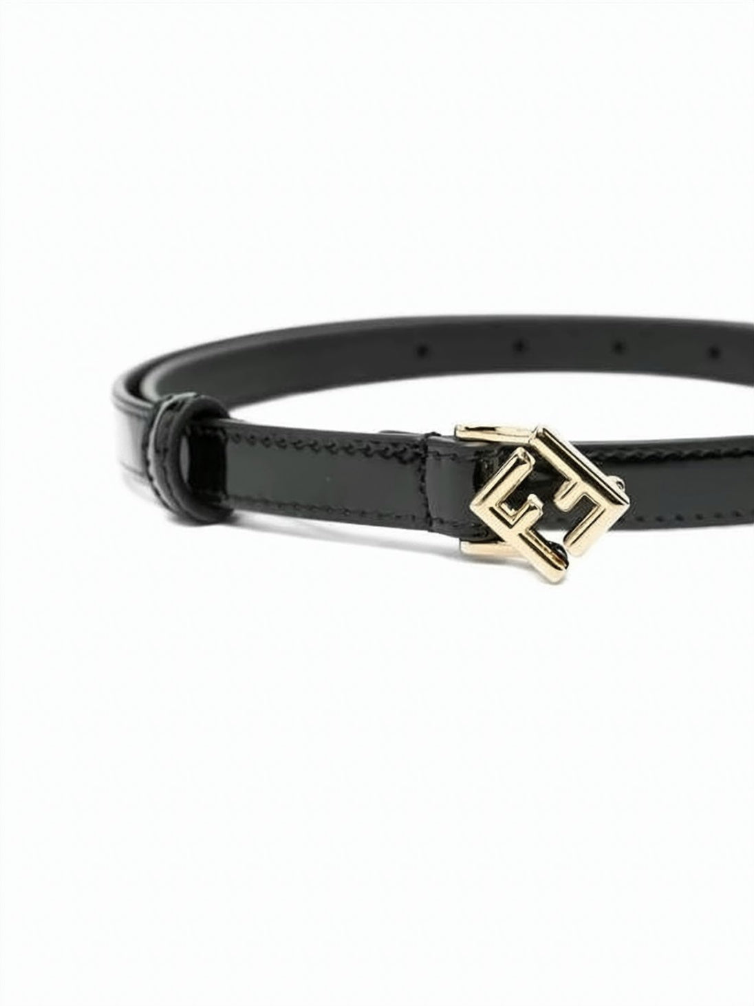 Glossy Calf Leather Belt