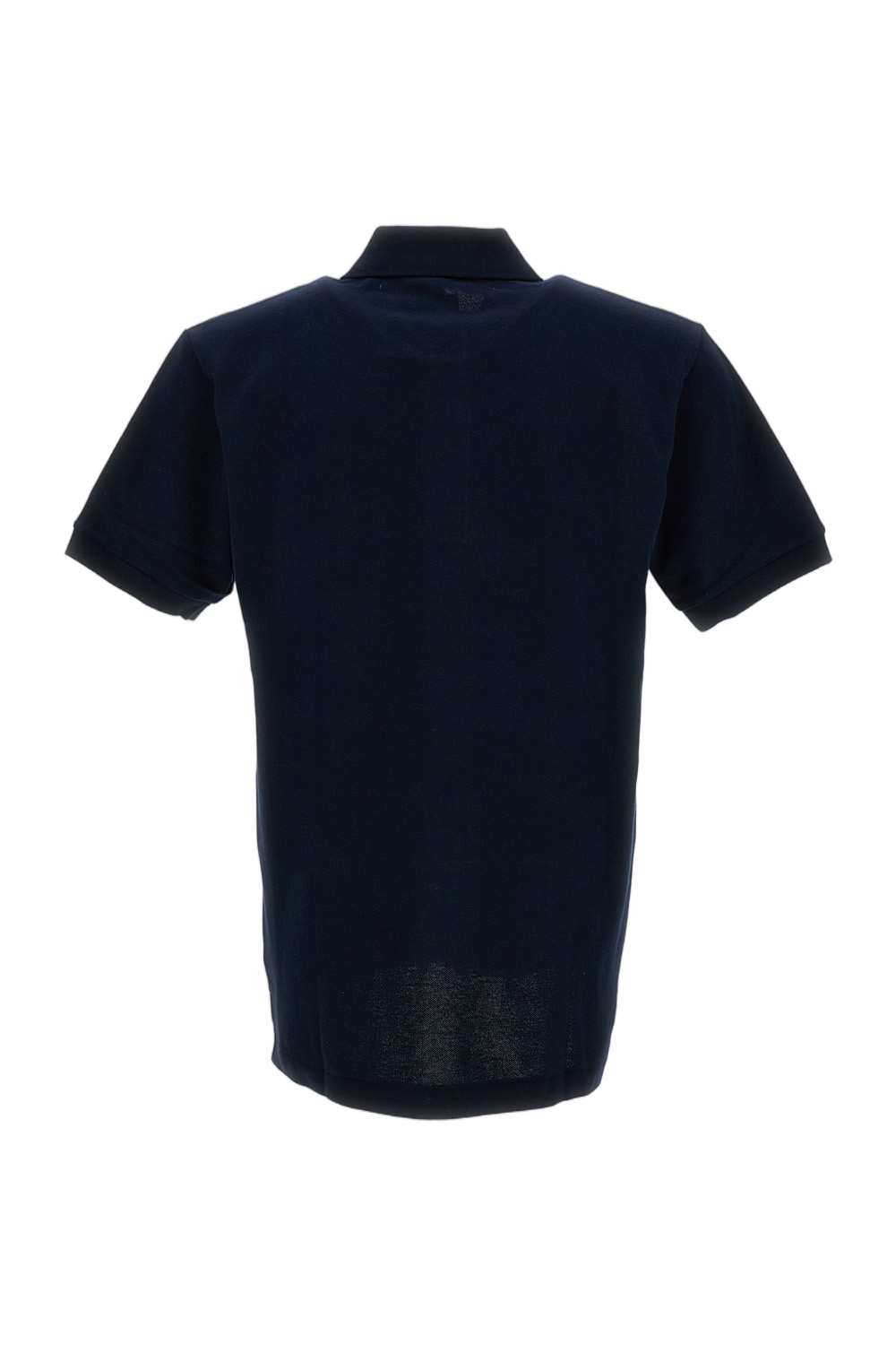 Piqué Fabric Polo Shirt with Iconic Heart Logo