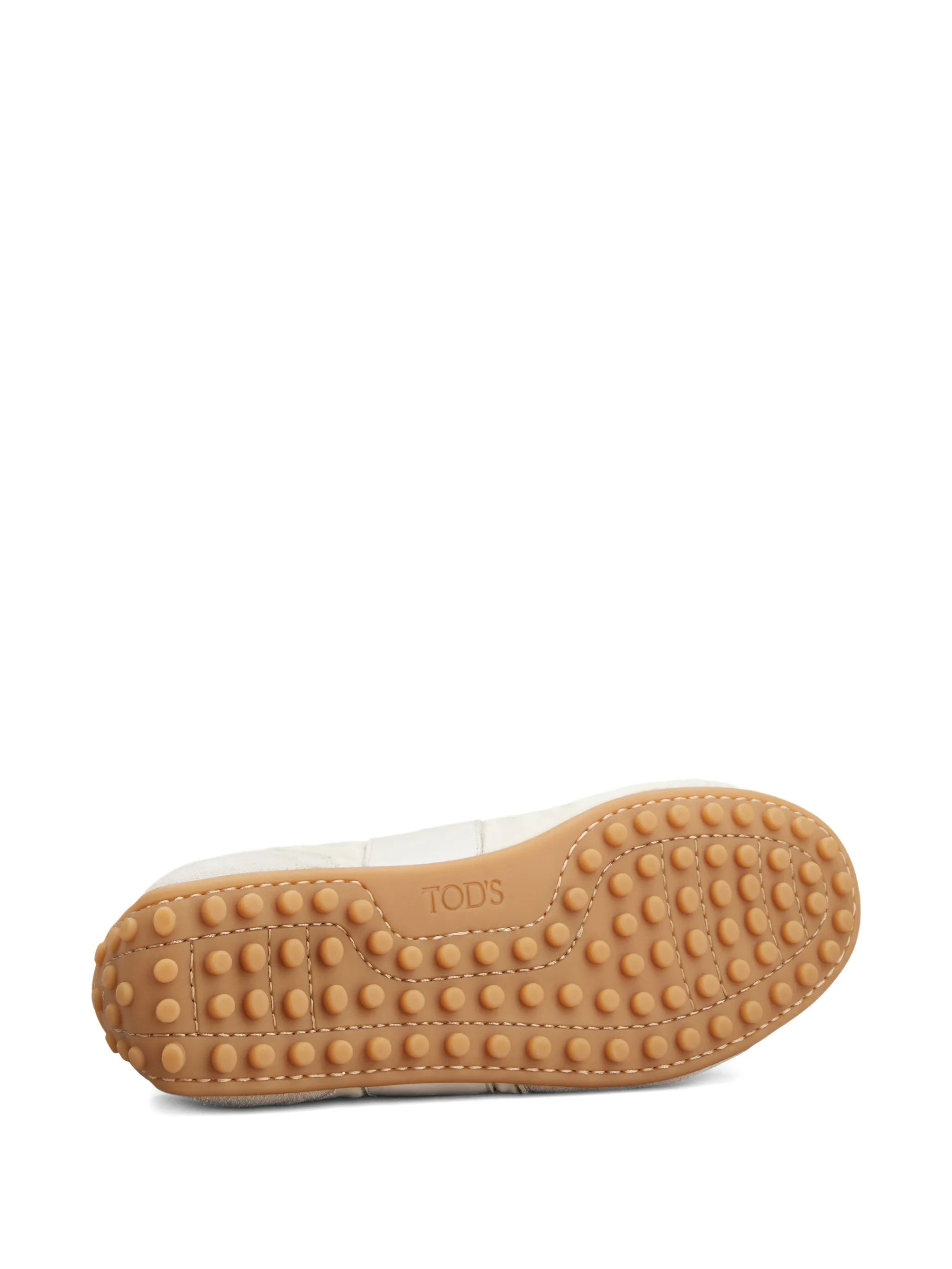 Calzature Low-Profile Leather/Suede Sneakers