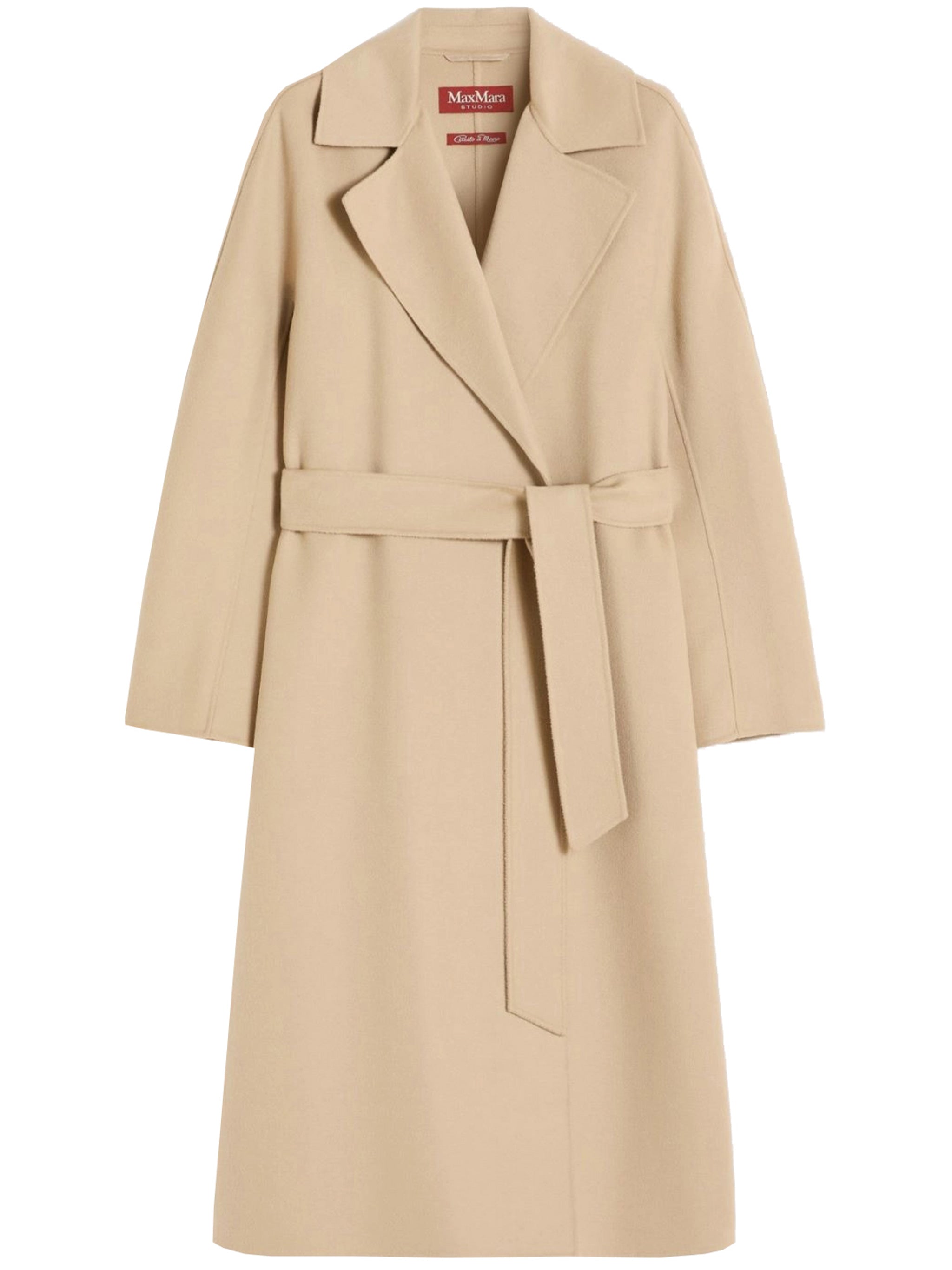 Cles Belted Waist Long Coat