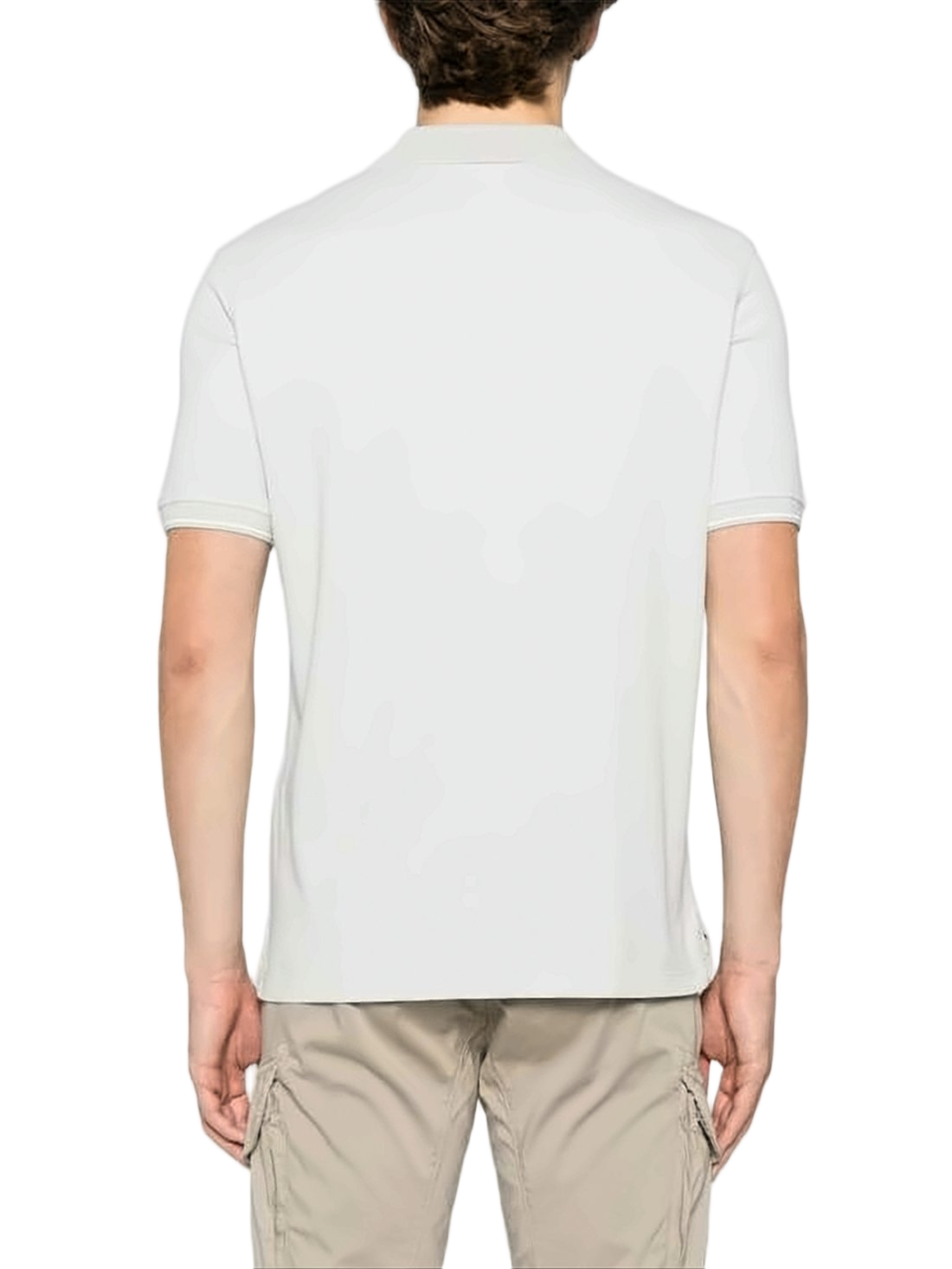 Short-Sleeve Polo Shirt with Classic Collar