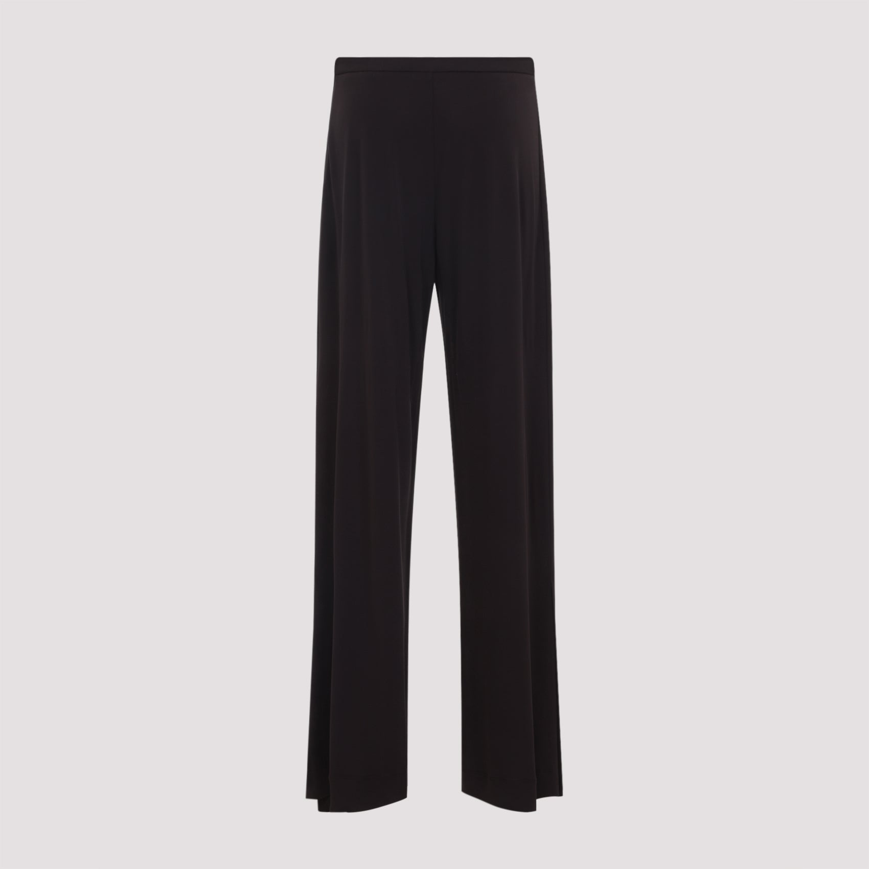 Straight-Leg Trousers with High Waist