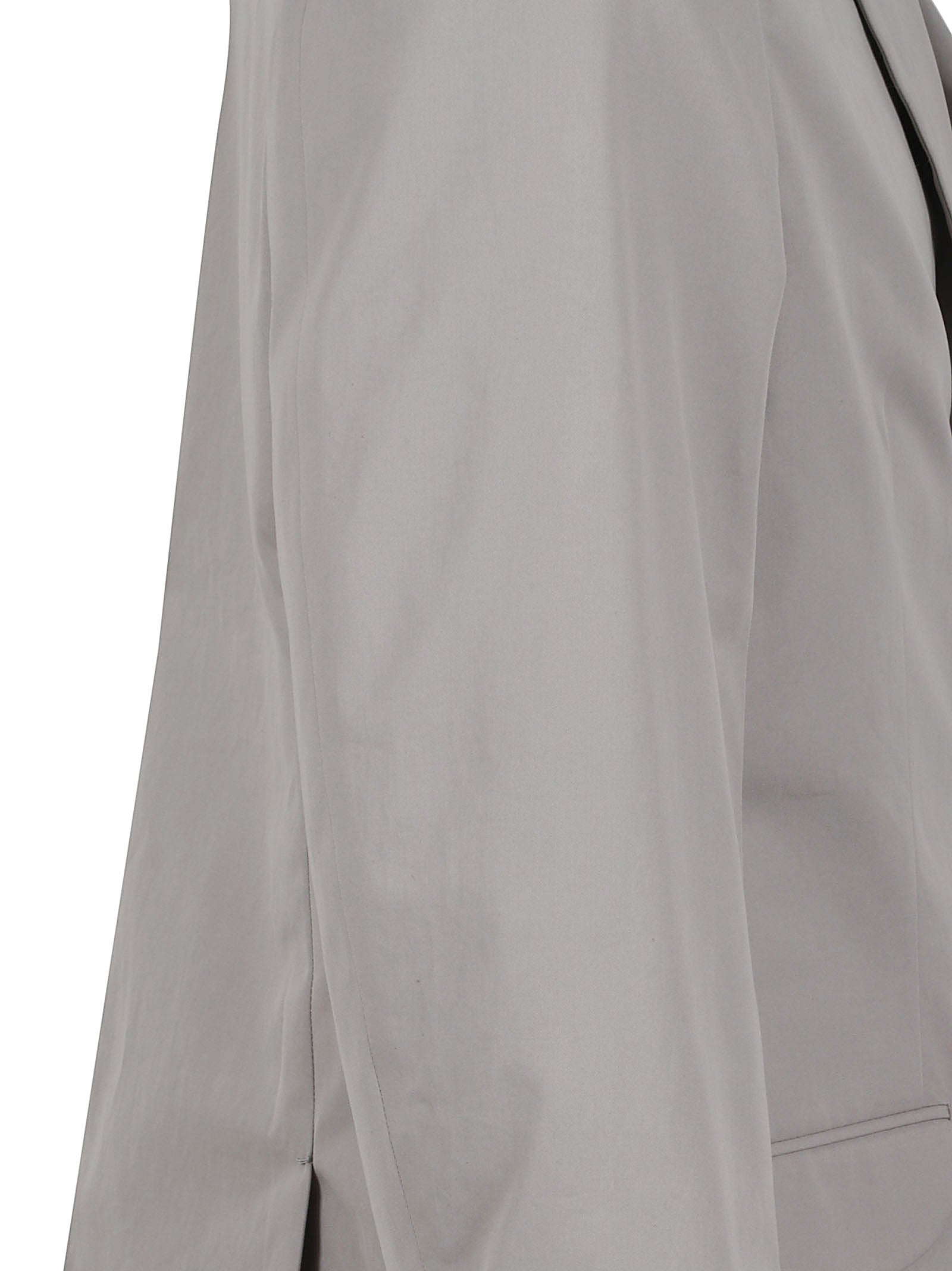 Minimalist Matte-Finish Jacket with Classic Notch Lapel