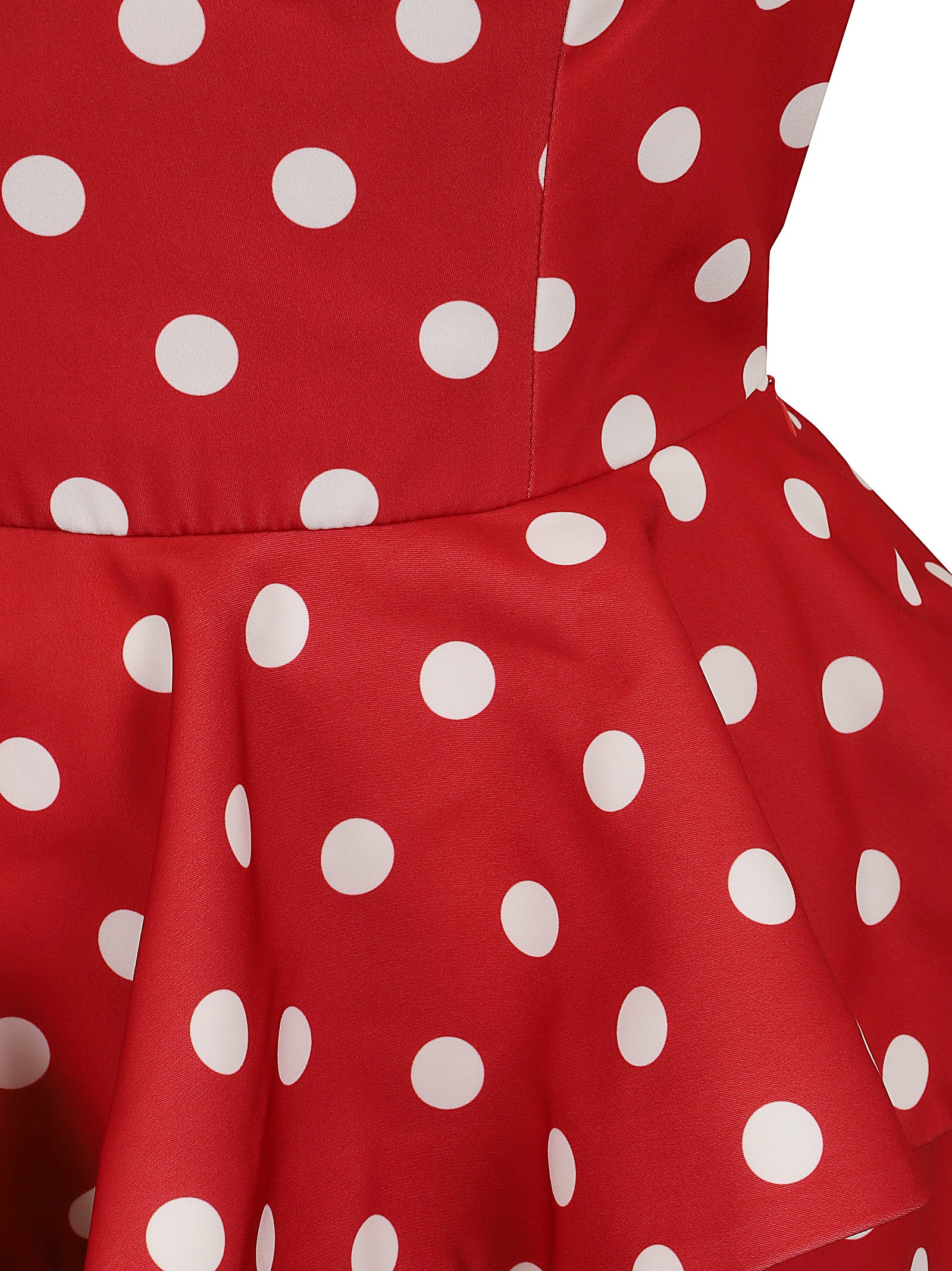 Vibrant Red Mini Dress