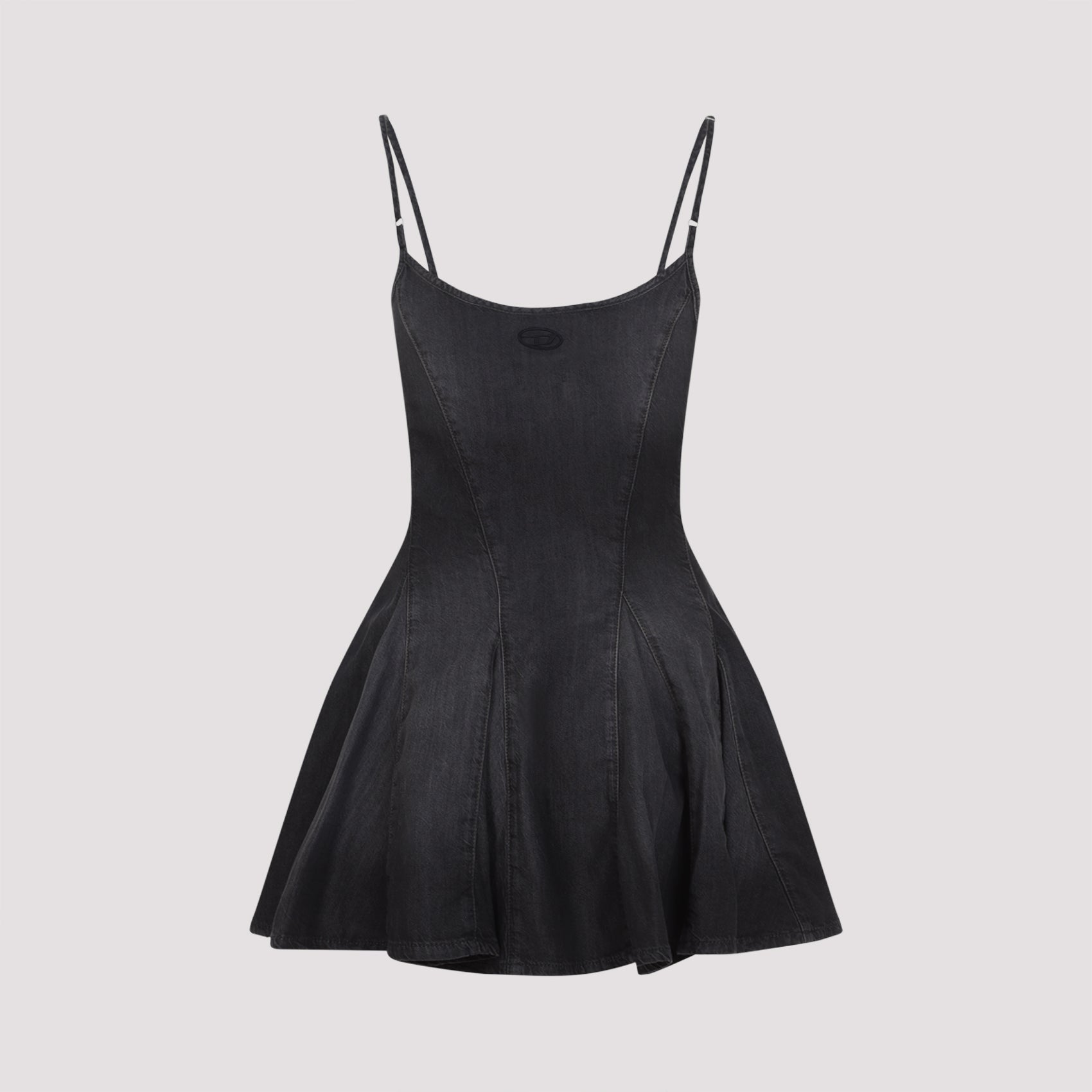 Fitted Mini Dress With Spaghetti Straps