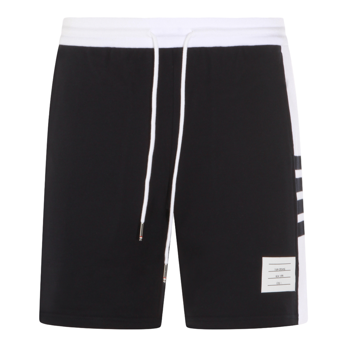 Casual Sport Shorts with White Side Panels