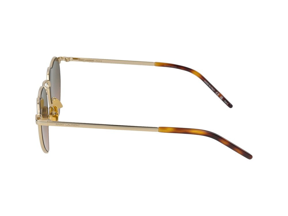 Okulary przeciwsłoneczne Saint Laurent SL 301 LOULOU 011 złoty złoty zielony 52/17/145