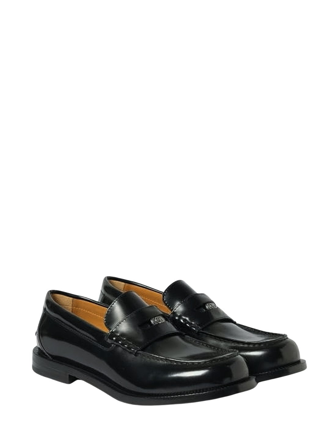 Polished Calf Leather Loafers