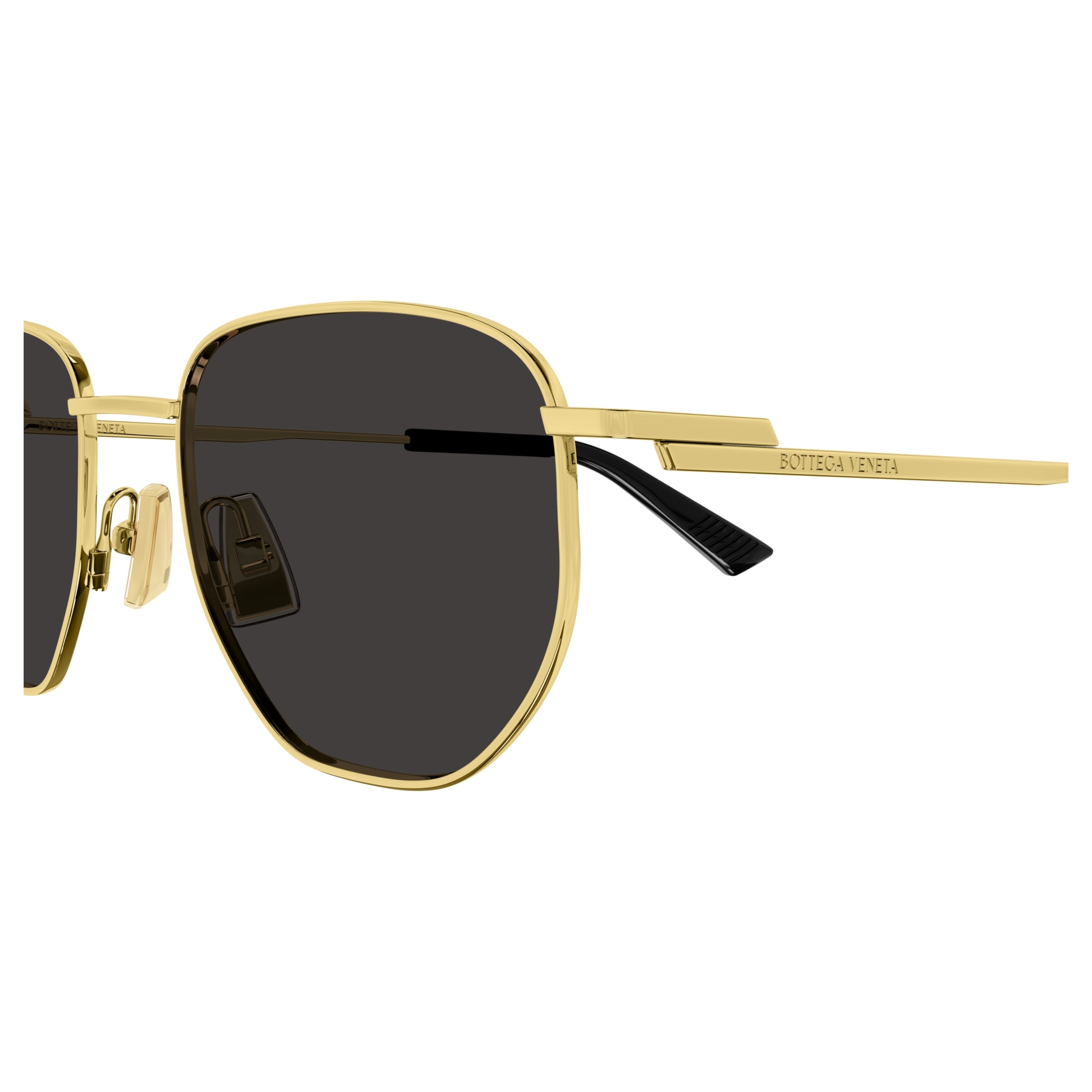 Bv1301s Gold Metal Frame Sunglasses