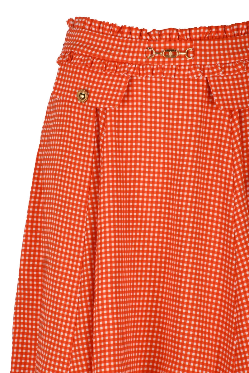 A-Line Skirt - Red