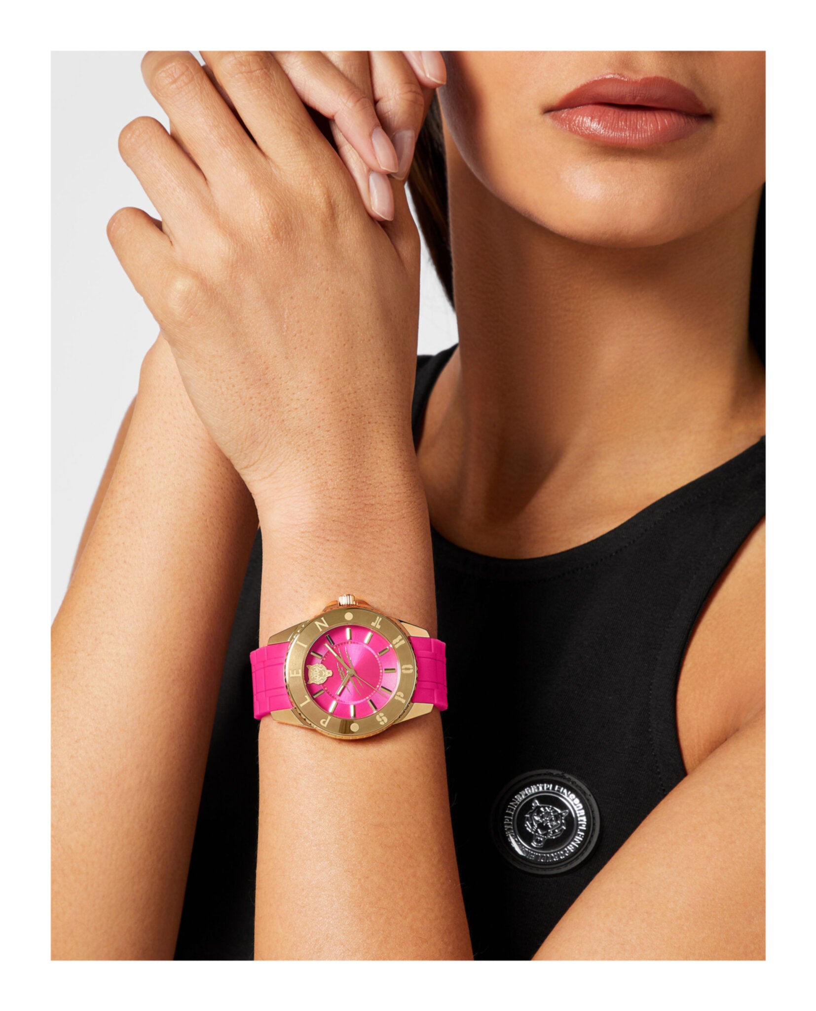 Glam Silicone Watch