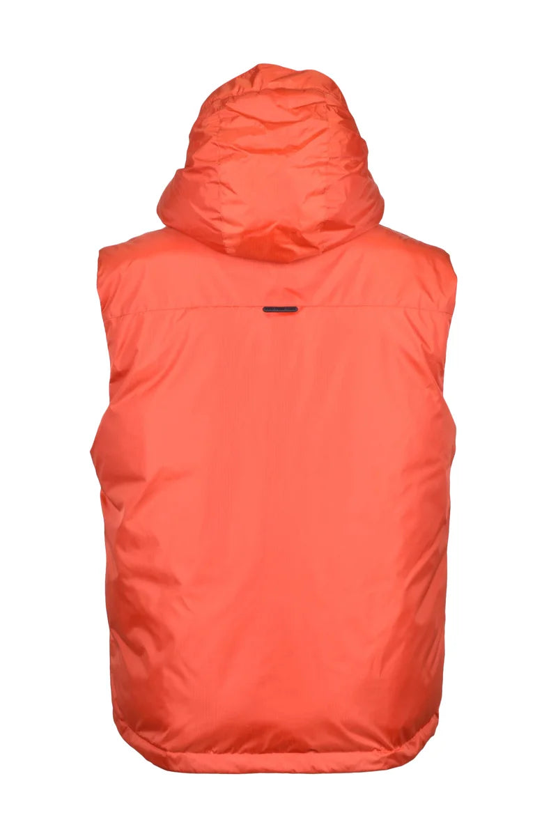 Padded Gilet Maxi Pockets - Red